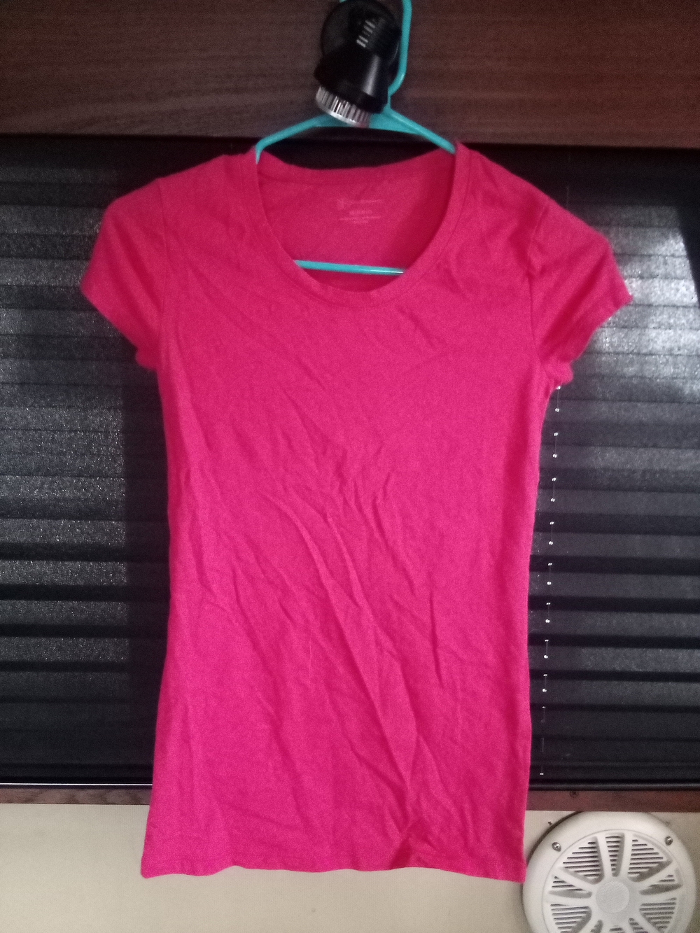 Classic Women's Crewneck Tee - Hot Pink